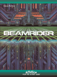 Beamrider Atari 5200 US box art